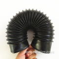 High-temperature cylinder protective screw bellows cover with zipper